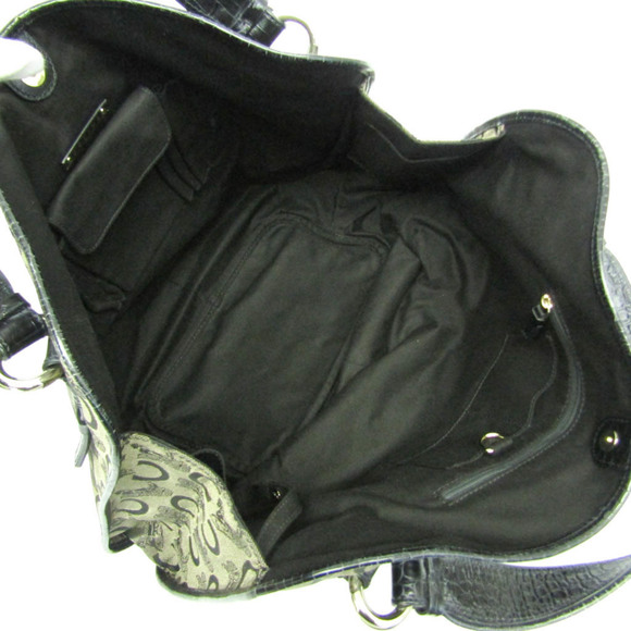 Celine Bittersweet C Macadam Carriage Pattern Women's Canvas,Leather Handbag,... - Picture 3 of 16